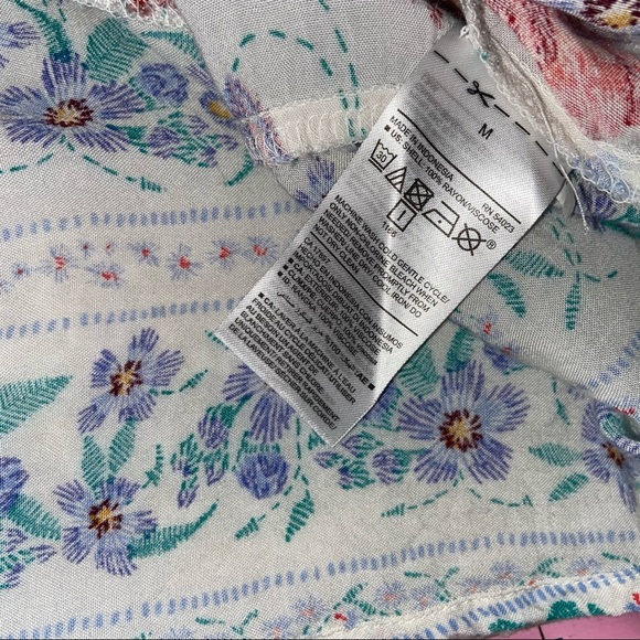 Old Navy women’s boho cottage core blouse‎ - Picture 11 of 13